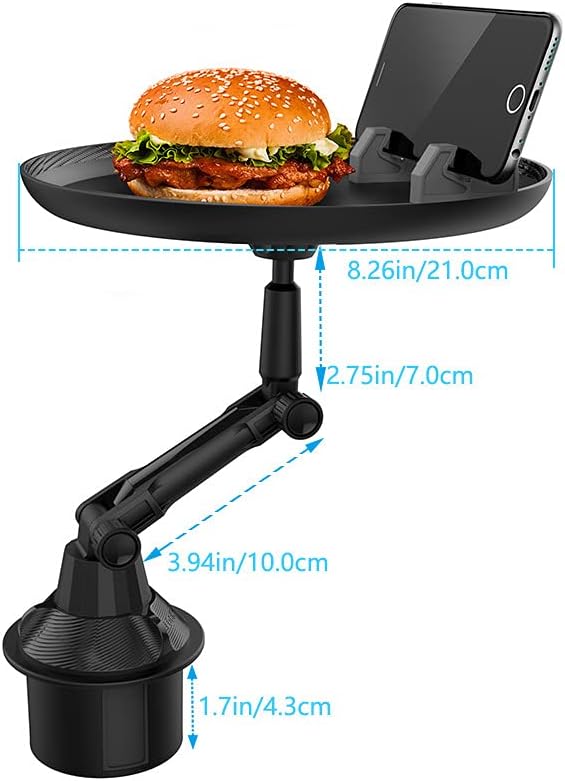 Cup Holder Food Tray for Car