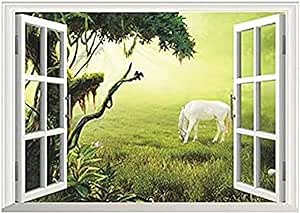 Scenery Wall Paper Stickers (1 Meter Long)