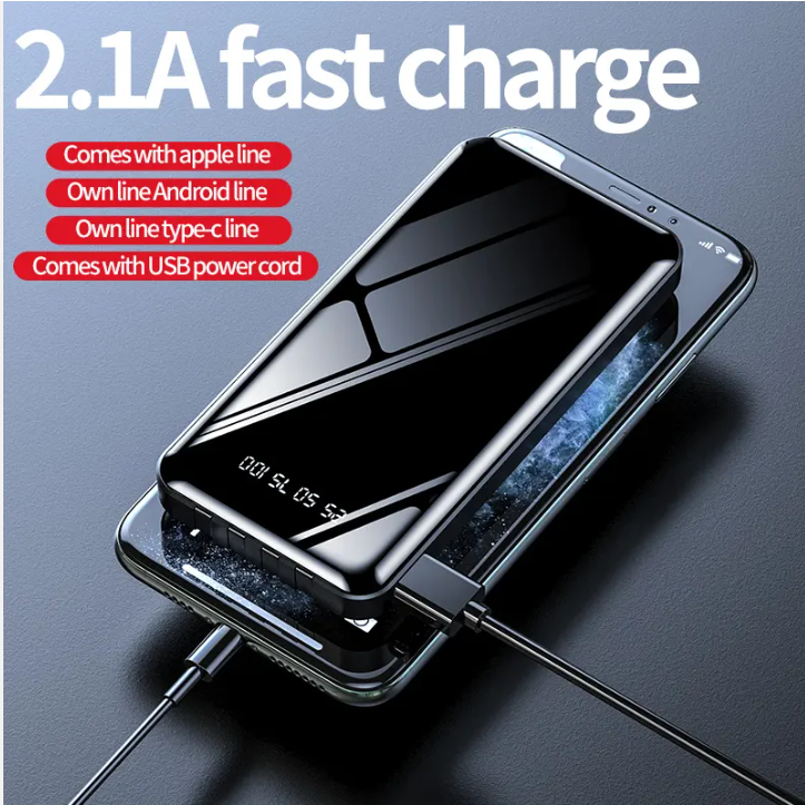 Fast Charging Power Bank 4-in-1 (10000MAH)